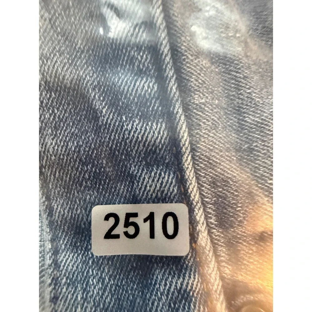 Carhartt Relaxed Fit Jeans Mens 32x34 Medium Wash Blue Denim Straight Leg 2510